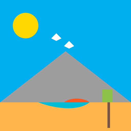 Lingasugur - A Colorful Landscape - DrawGPT