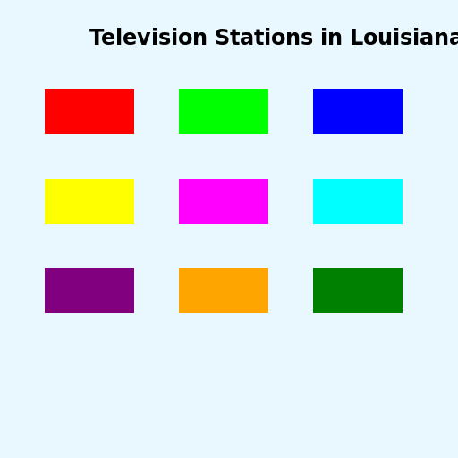 List of television stations in Louisiana - DrawGPT