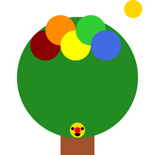Happy Tree - AI Prompt #6563 - DrawGPT