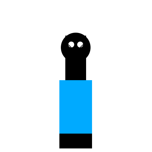 Louis Partridge in a Blue Shirt and Black Trousers - DrawGPT