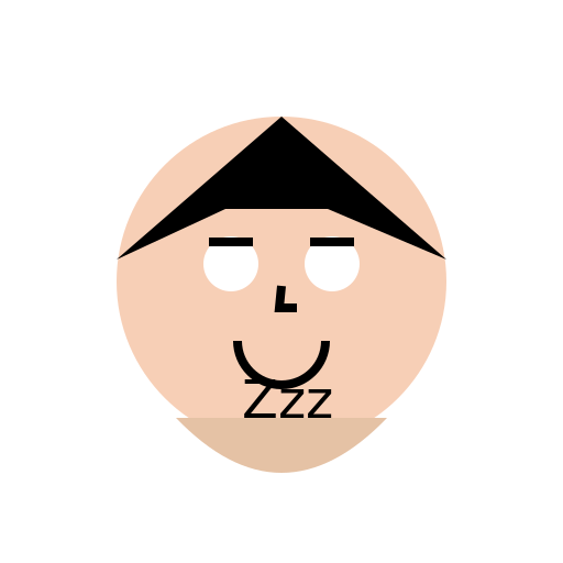 Anime Man Sleeping - DrawGPT