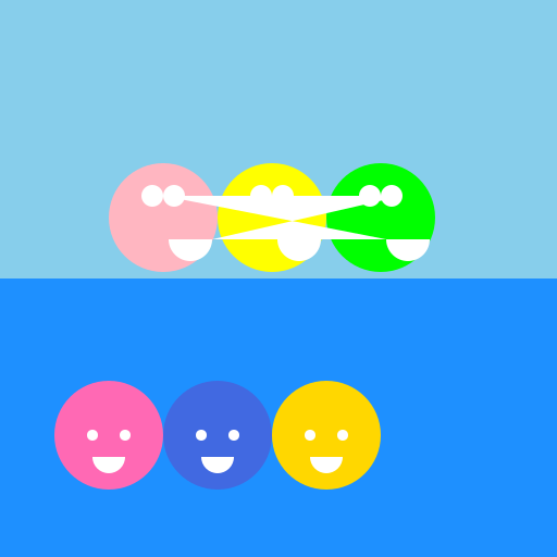 Powerpuff Girls Meet the Lake Trio - DrawGPT