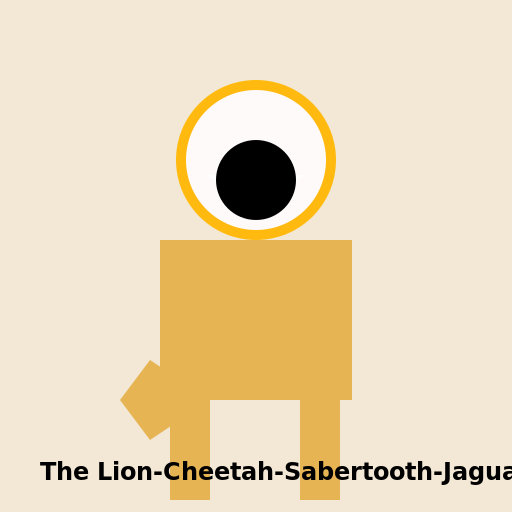 The Lion-Cheetah-Sabertooth-Jaguar Beast - DrawGPT