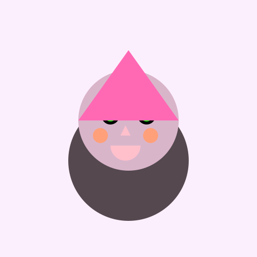 Anime Girl with Pink Hair and Dark Skin - DrawGPT