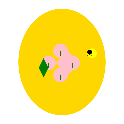 Honeysuckle in a Golden Oval Frame - DrawGPT