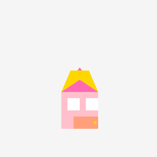 Simple House Icon Wearing a Crown - DrawGPT
