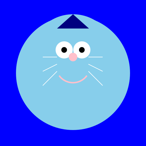 Blue Cat - DrawGPT