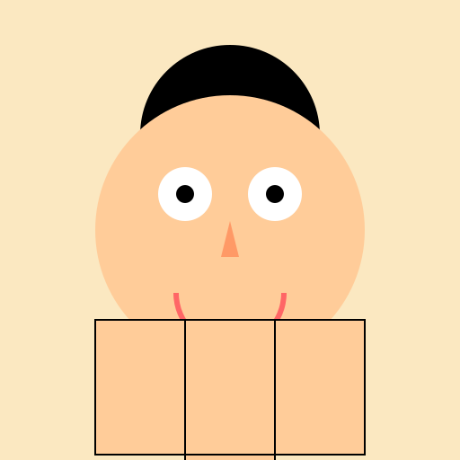 Shirtless Cartoon Boy - DrawGPT