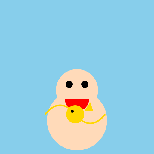 Hungry Boy's Fishy Feast - DrawGPT