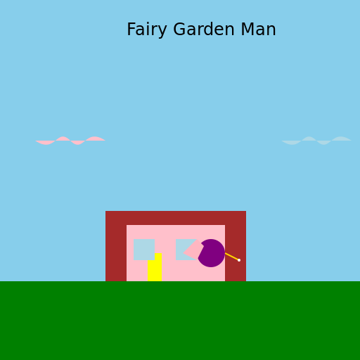 Fairy Garden Man - DrawGPT