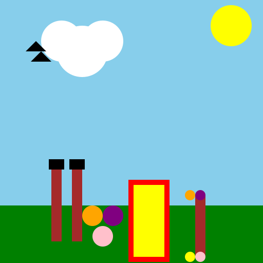 Children Playing in the Playground - DrawGPT