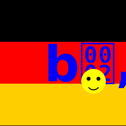 Deutschlandflagge mit Eurozeichen - DrawGPT