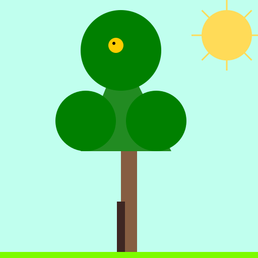 Majestic Tree in a Serene Landscape - DrawGPT