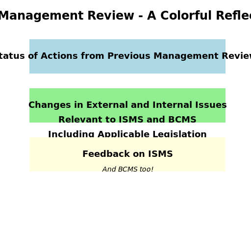 The Management Review - A Colorful Reflection - DrawGPT