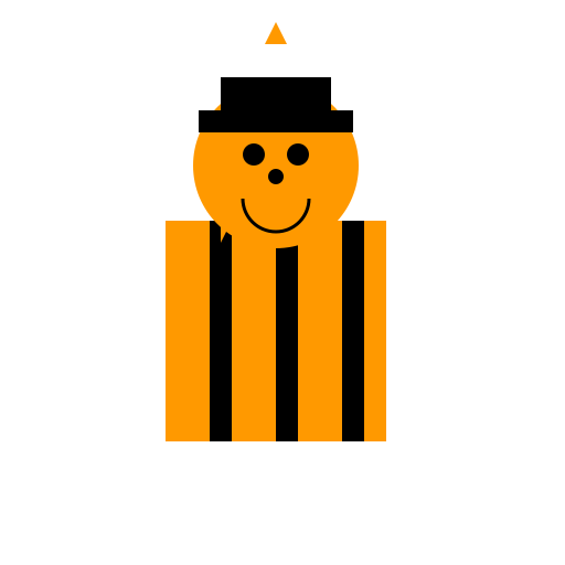 Tiger Wearing a Black Top Hat - DrawGPT