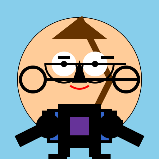 Ponytail Man 3D - DrawGPT