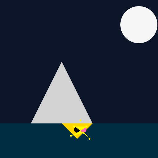 Prince and Princess on a Dreamy River - DrawGPT