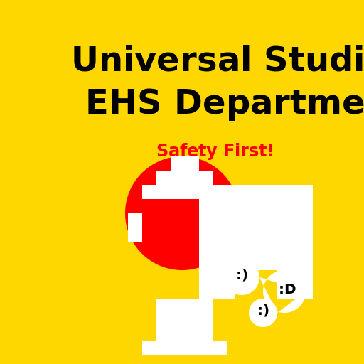 Banner for Universal Studios EHS Department - DrawGPT