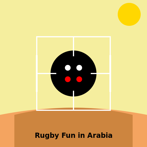Rugby Union in the Arabian Peninsula - DrawGPT