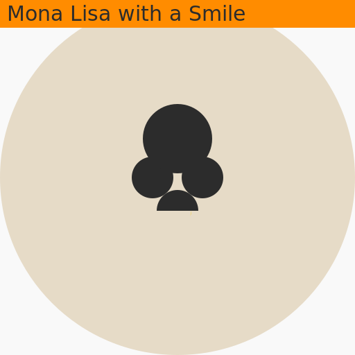 Mona Lisa with a Smile - AI Prompt #6628 - DrawGPT
