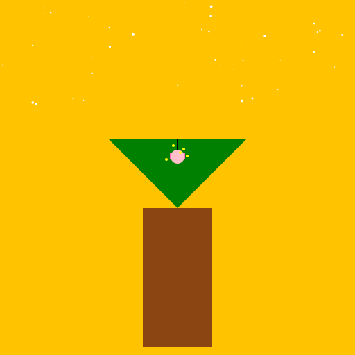 A Little Girl on a Tree Swing at Dusk with Fireflies Twinkling - DrawGPT