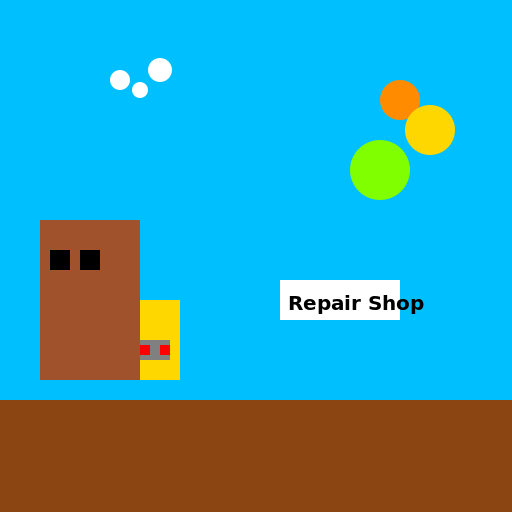 Underwater Repair Shop - DrawGPT
