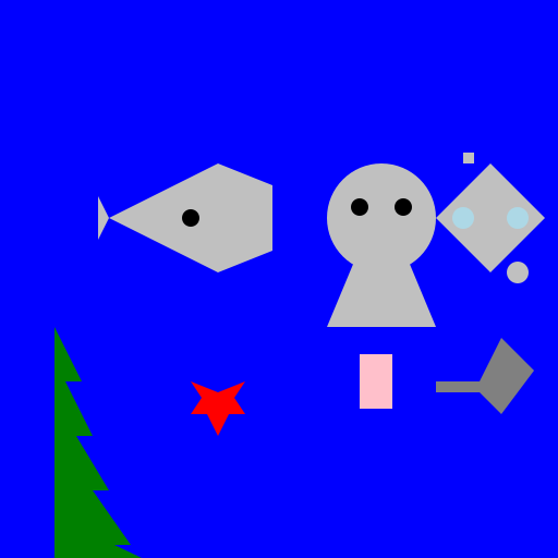 Mechanical Ocean Marine Life Mechanics - DrawGPT