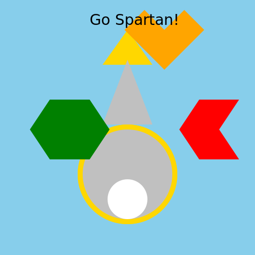 Spartan Warrior vs Ghidorah, Godzilla, and Rodan with a Mug - DrawGPT