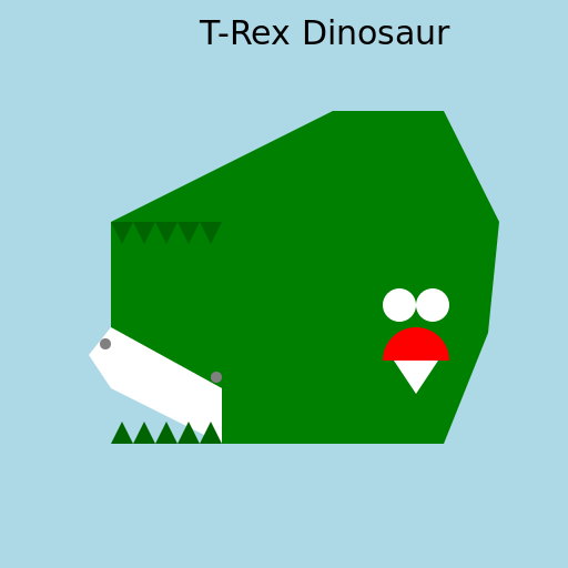 T-Rex Dinosaur - DrawGPT