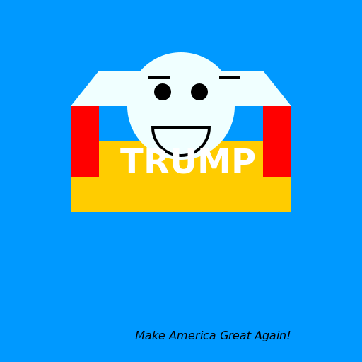 Trump - The Great Wall - DrawGPT