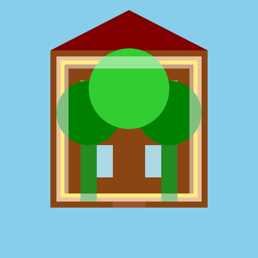 Greenhouse with Lush Plants - DrawGPT