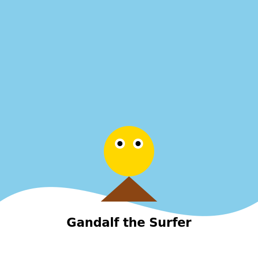 Gandalf the Surfer - DrawGPT