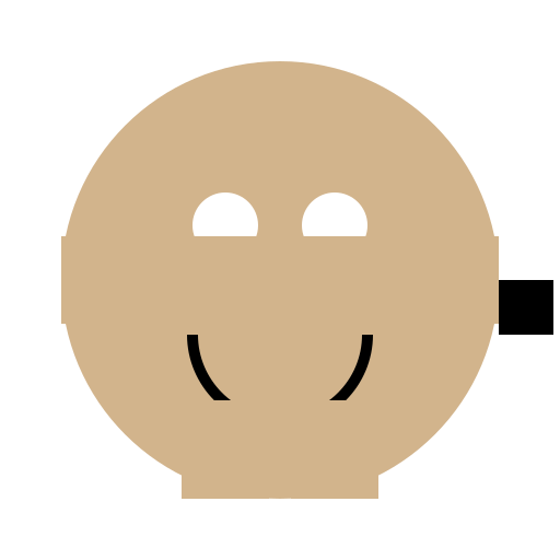 A happy monkey with a phone - DrawGPT