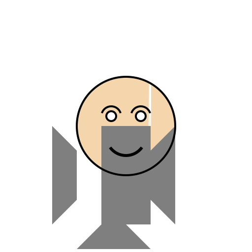 A Man with a Toothpick - DrawGPT