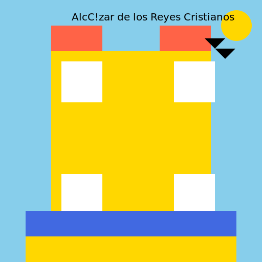 Alcázar de los Reyes Cristianos - DrawGPT