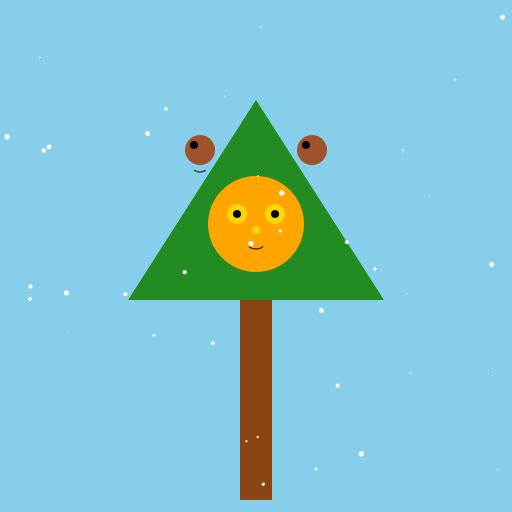 Cat on a Tree Dreaming about Flying Squirrels - DrawGPT