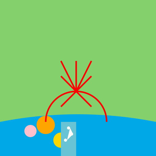 A Secluded Beach in a Blooming Meadow - DrawGPT