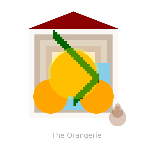 The Orangerie in Darmstadt - DrawGPT