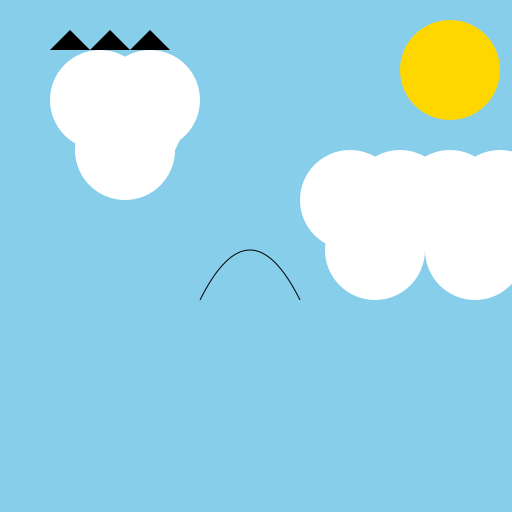 Jay in Flight - DrawGPT