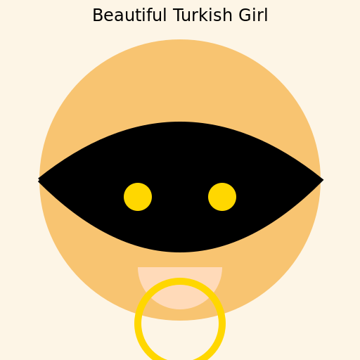 Beautiful Turkish Girl - DrawGPT