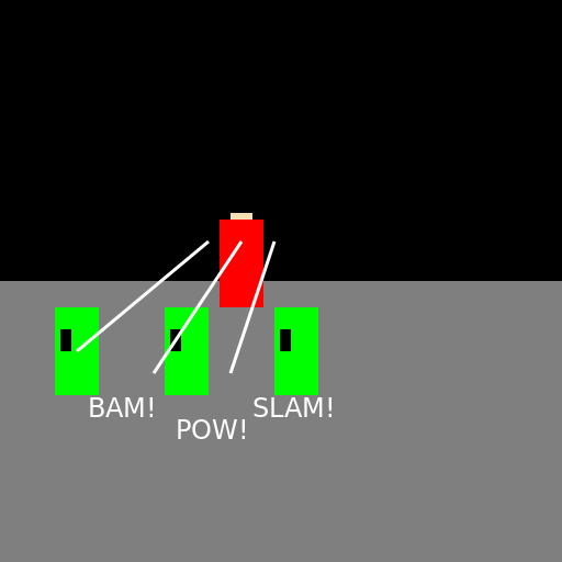 Man Fighting Zombies on a Bridge - DrawGPT