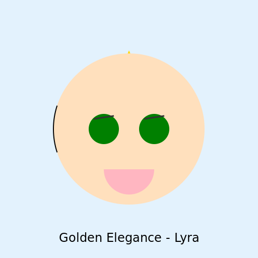 Golden Elegance - DrawGPT