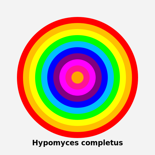 Hypomyces completus - The Colorful Parasite - DrawGPT