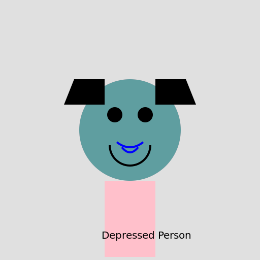 Depressed Person - DrawGPT