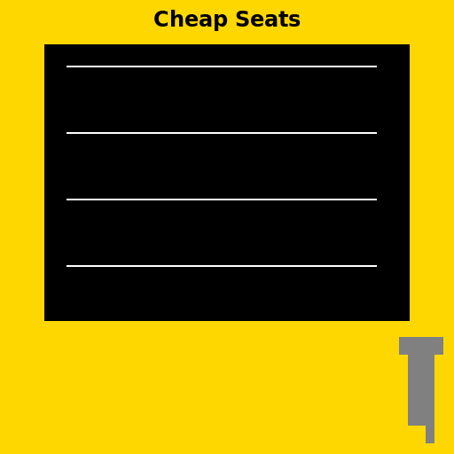 Cheap Seats (TV series) - DrawGPT