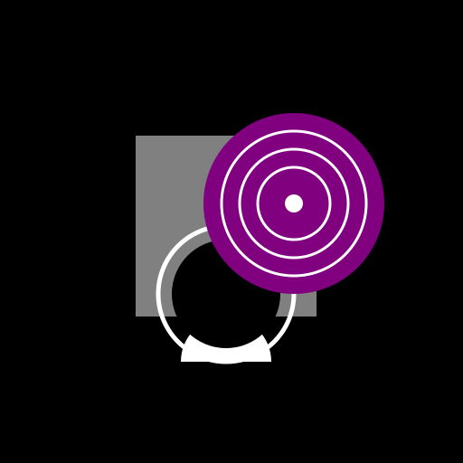 Astronaut gazing at a manga-style black hole through a space station window - DrawGPT