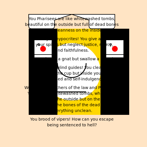 Jesus Talking to the Pharisees - DrawGPT