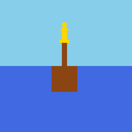 Man Standing on Sailboat Mast - DrawGPT