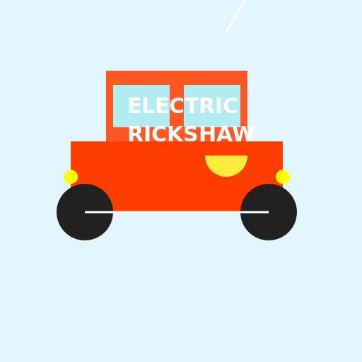 Electric Rickshaw - DrawGPT