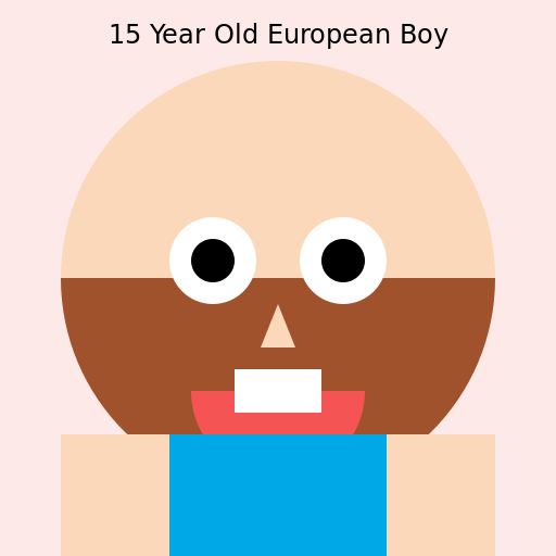 15 Year Old European Boy - DrawGPT
